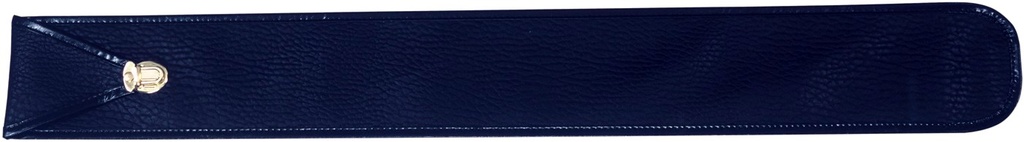 Gaine en skai plat/bleue foncé