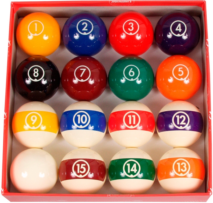 Ballset Pool 48mm Aramith