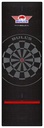 Darts Carpet Mat Bull's Black 300x95cm