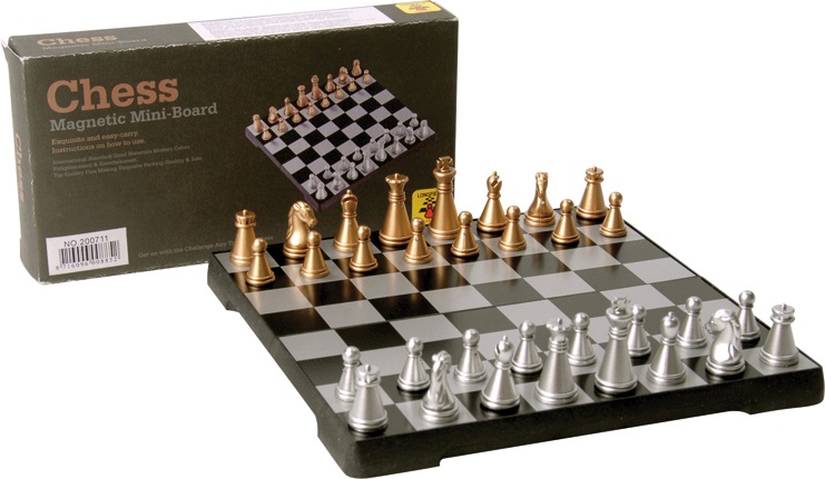 Reis schaak set magnetisch