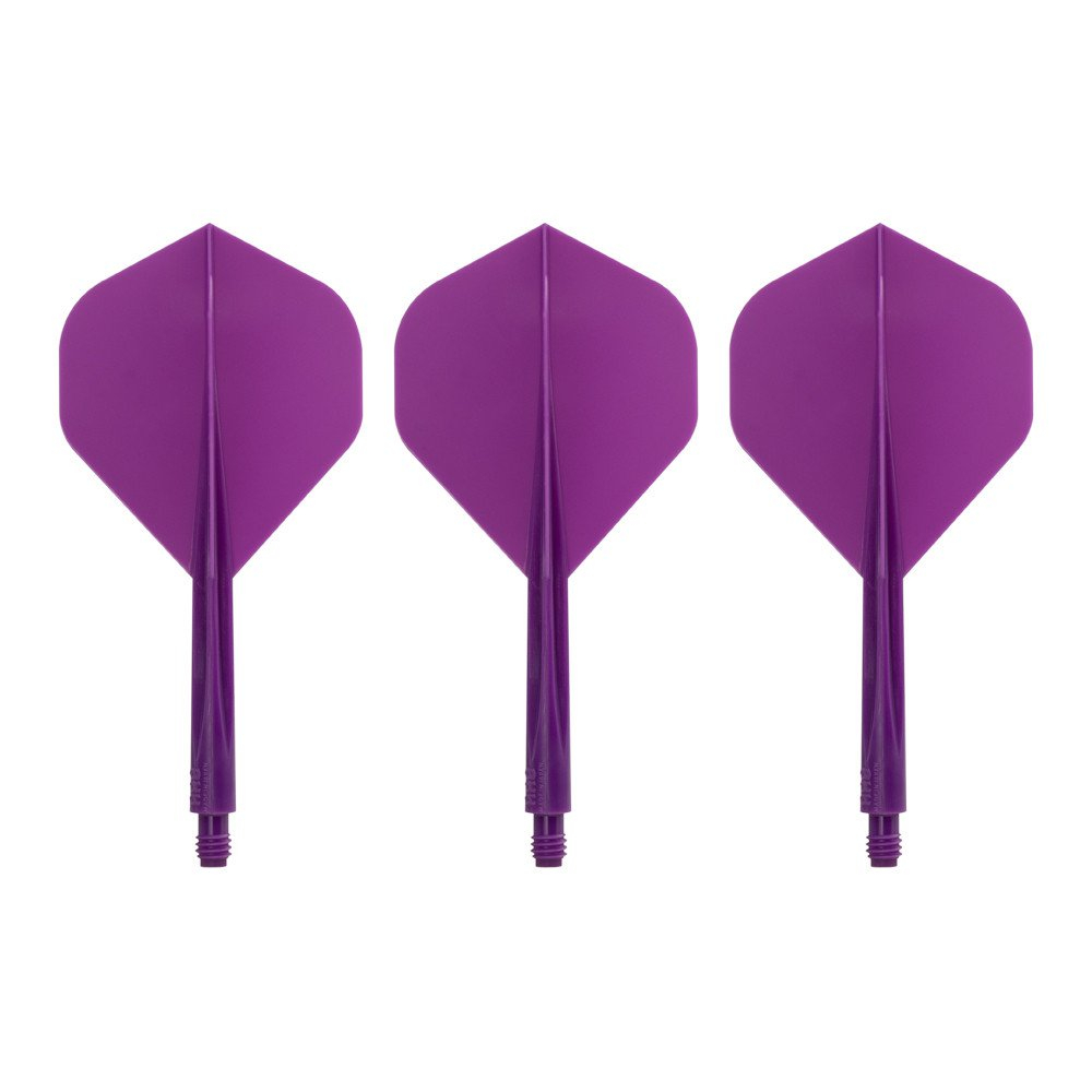 Condor Neon flight + shaft Paars No.2