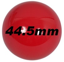 Billes en vrac 44,5mm rouge