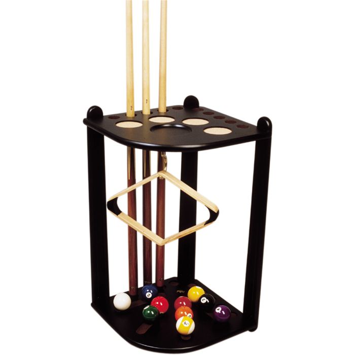 Cue Rack corner model 8 cues black