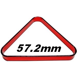 Driehoek Poolballen Gekleurd