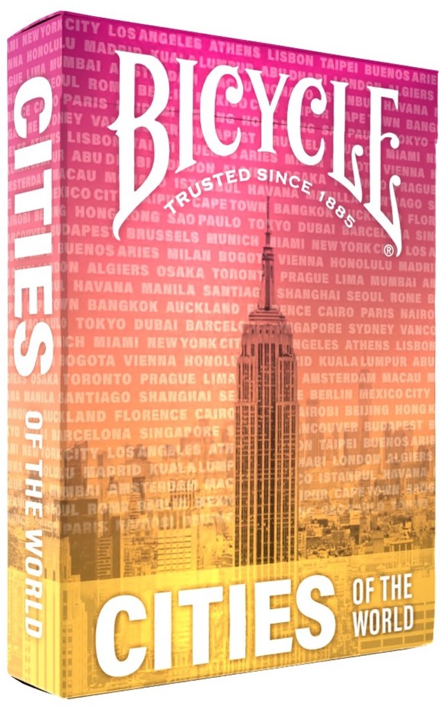 Pokerkaarten Bicycle Cities of the World