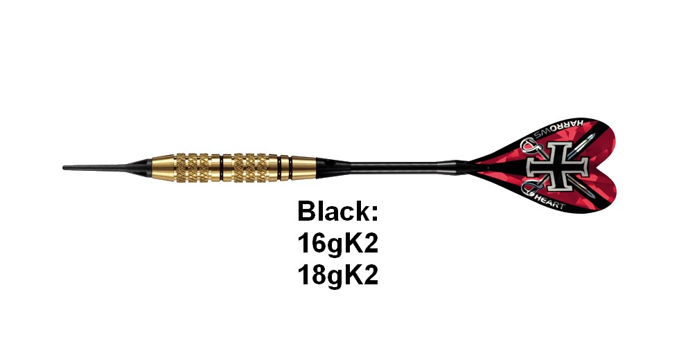 Darts Harrows Corsair : Black