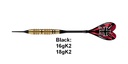 Darts Harrows Corsair : Black 18gK2