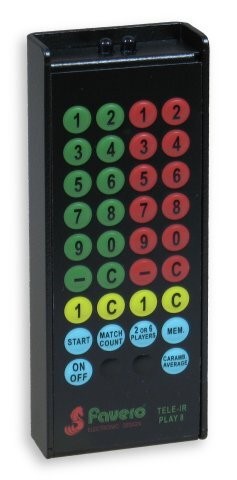 Favero Play 8 remote TELE-IR