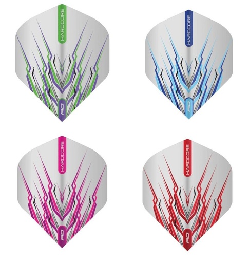 [p5334] Dart Veer Red Dragon Mohawk Multi