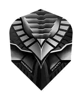 [p799 smokey] Dart Flight Harrows Avanti Smokey