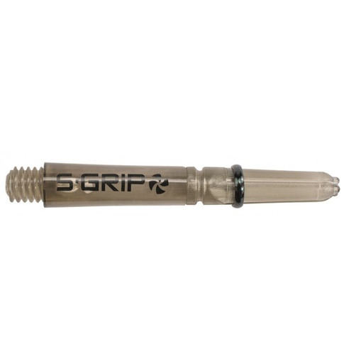 [p2746 smokey] Shaft Harrows Supergrip Spin Smokey Short