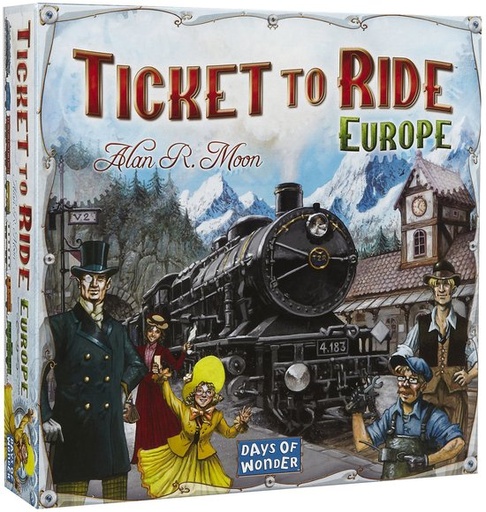 [p2607 europa] Ticket to Ride - Europe
