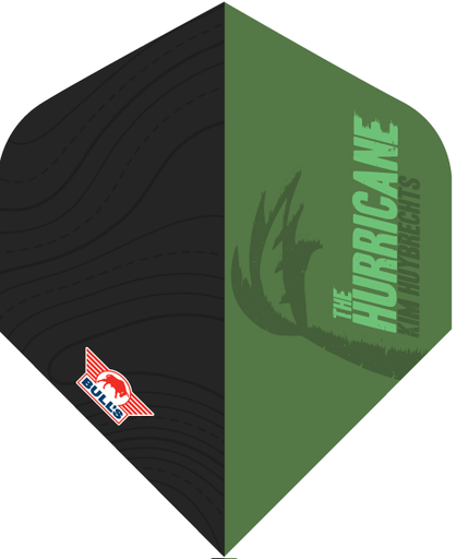 [p3022-kim huybrechts the hurricane green] Dart Ailette Kim Huybrechts The Hurricane Vert No.2