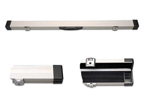 [p07190] Case 3/4 Snooker Cue Aluminium 