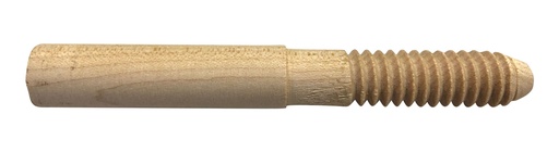 [p1476] Wooden Screw Buffalo+Adam