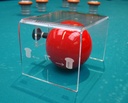 Meettoestel lijnen plexi 10cm met schroef