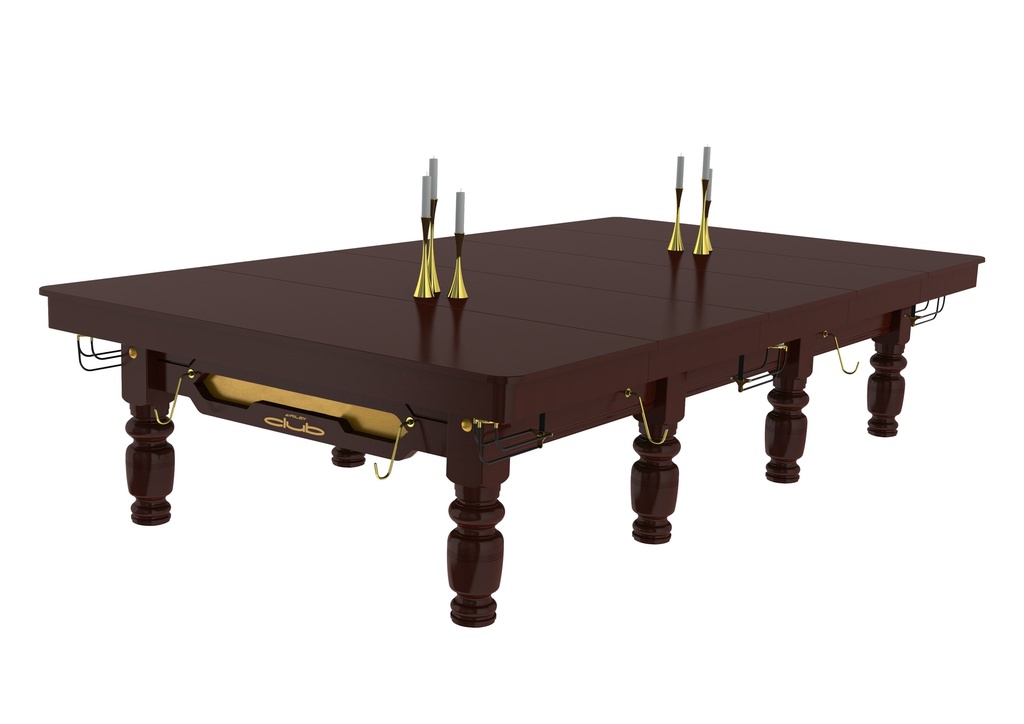 Snooker 12ft Riley Club - Mahogany Steelblock