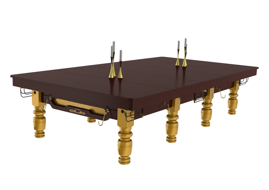 Snooker 12ft Riley Club - Mahogany Steelblock