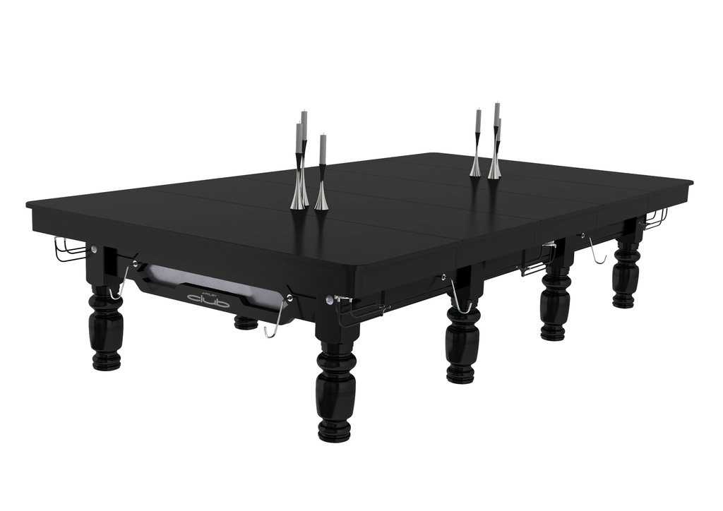 Snooker 12ft Riley Club - Black Steelblock