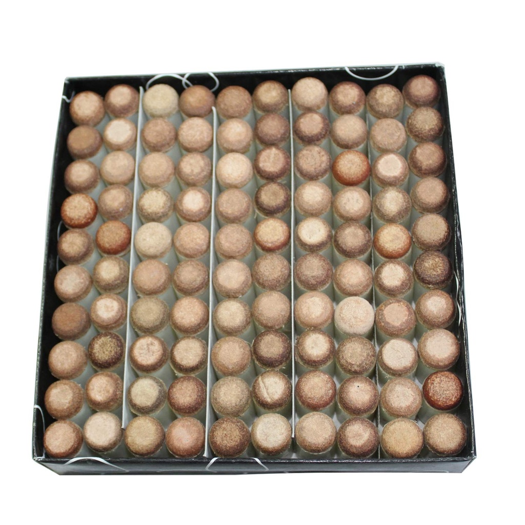 Overschuif Pomerans Wit 13mm - doos 100 stuks