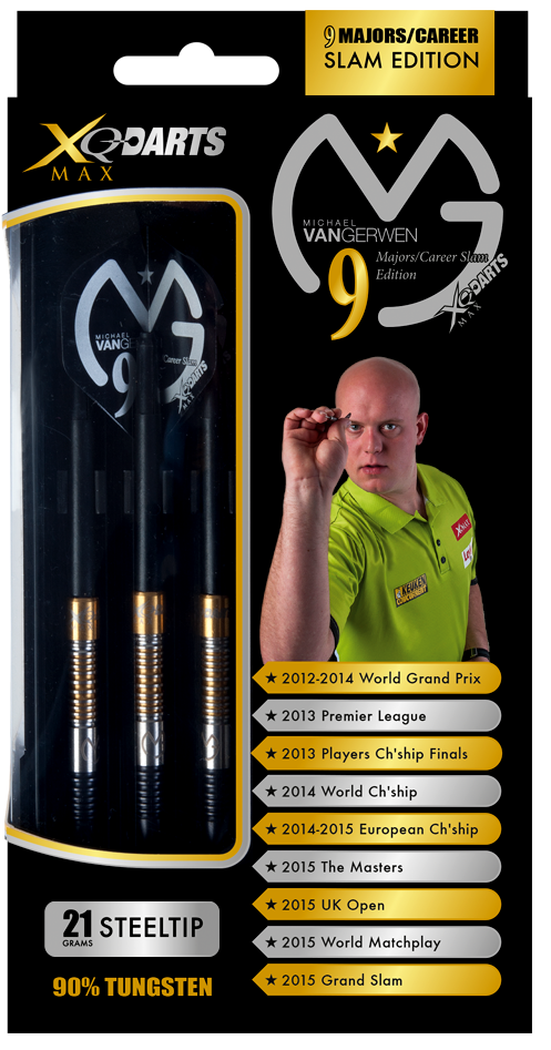 XQ Max Darts Michael van Gerwen Career Slam Edition