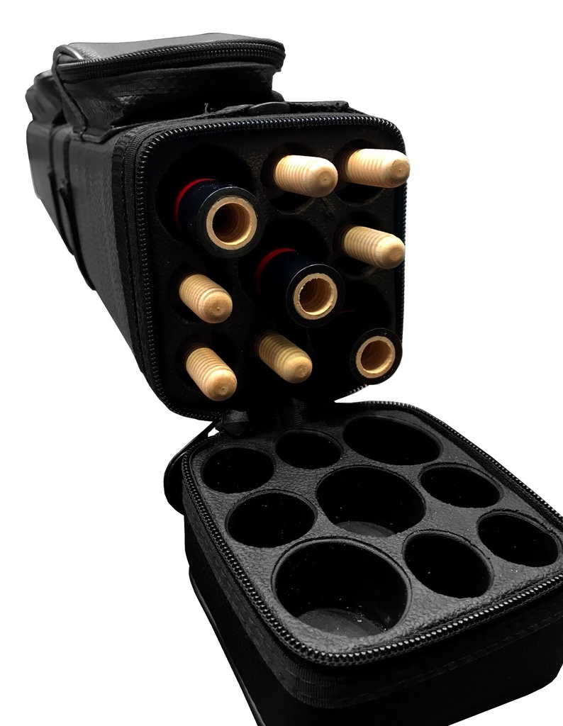 Koker Action Skai Zwart 3/6