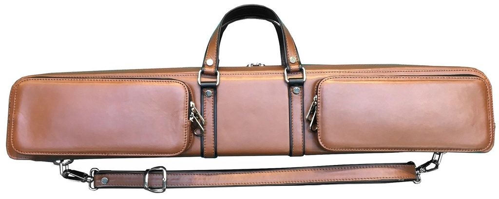 Koffer Leder Bruin 2/5