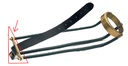 Railpocket T-stuk koper