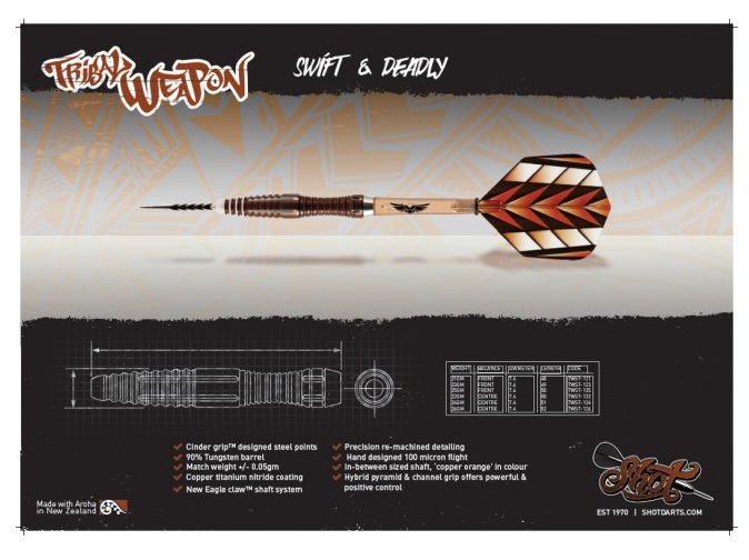 Darts SHOT! Tribal Weapon