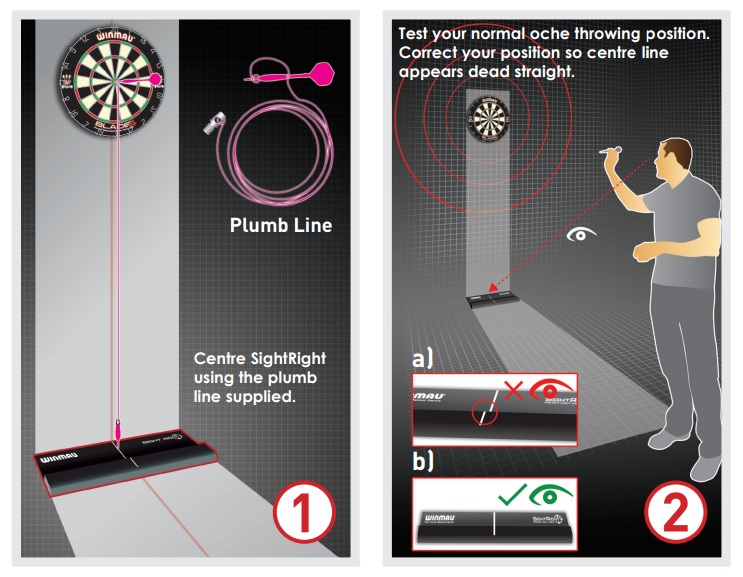 Winmau SightRight 2 - Perfect Dart Vision