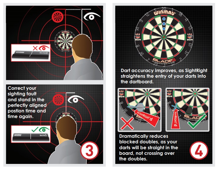 Winmau SightRight 2 - Perfect Dart Vision