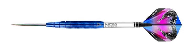Darts Red Dragon Peter Wright Snakebite PL15 Blue