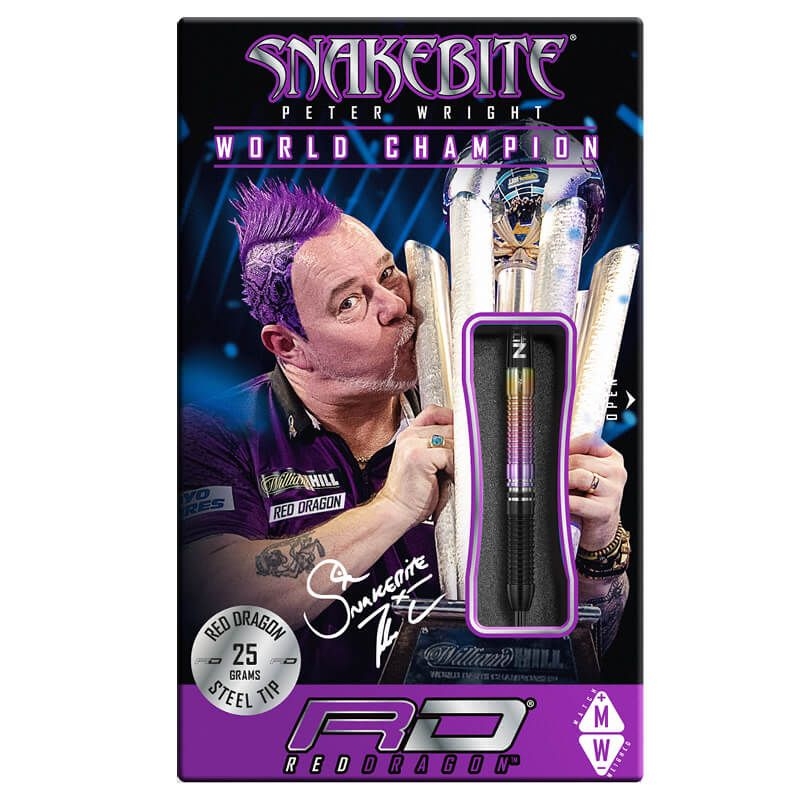 Darts Red Dragon Peter Wright Snakebite World Champion 2020