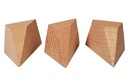 Houten Basislatten voor Vierkant rubbers SET