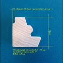 Houten Basislatten voor Vierkant rubbers SET