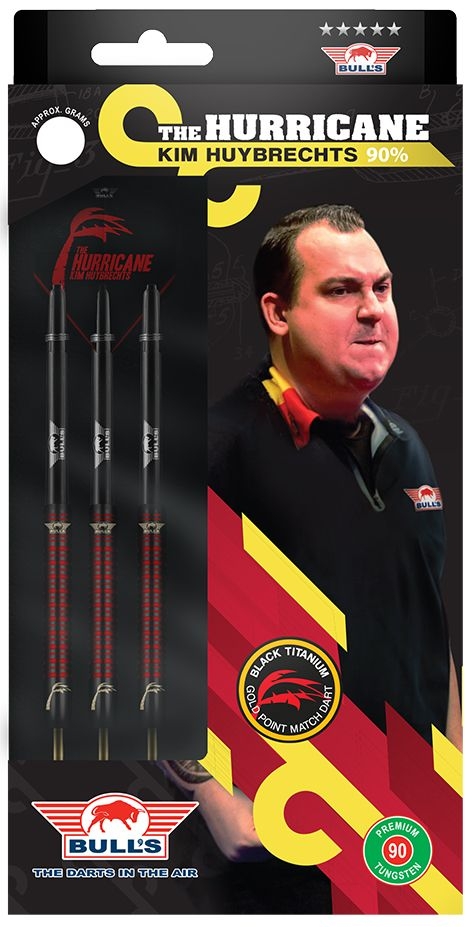 Darts Bull's 90% Black Titanium Kim Huybrechts
