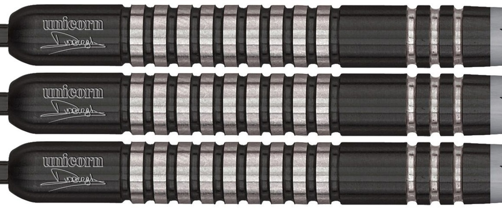 Darts Unicorn Dimitri Van den Bergh Noir 90% tungsten