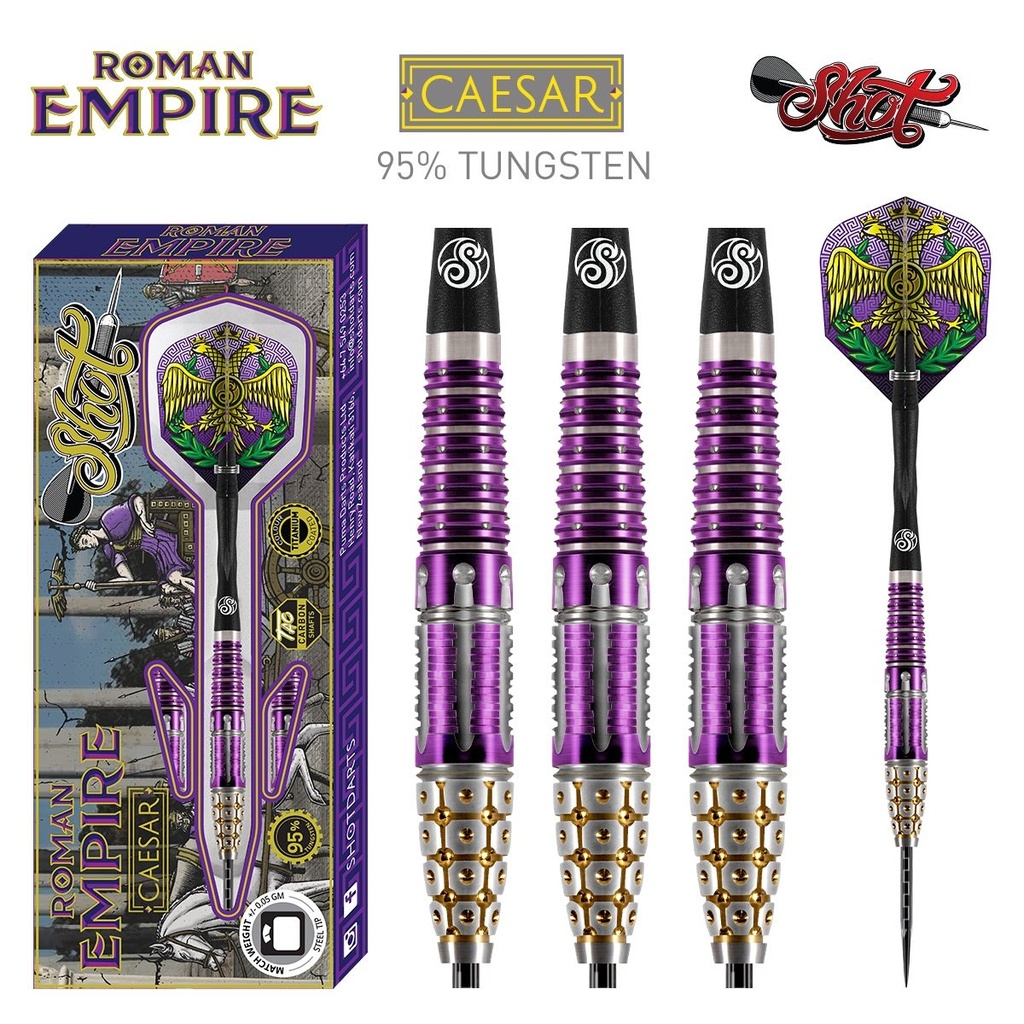 Darts SHOT! Roman Empire Caesar 95%