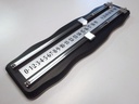 Puntenbord Railscore 2 spelers Zwart/Zilver