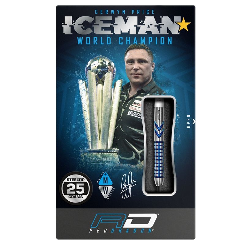 Darts Red Dragon Gerwyn Price Iceman Contour
