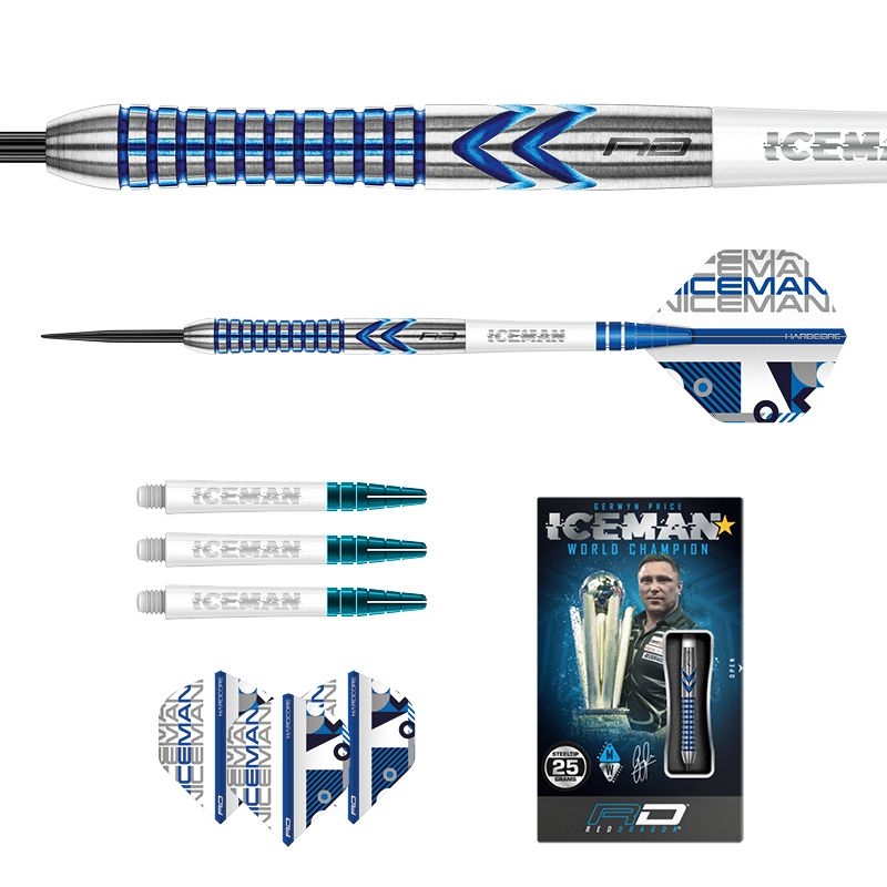 Darts Red Dragon Gerwyn Price Iceman Contour