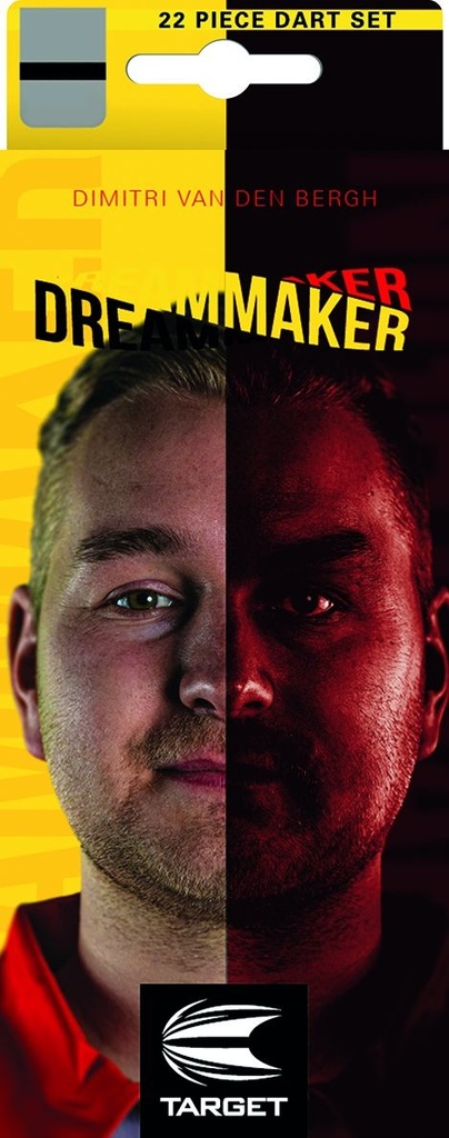 Darts Target Brass Dimitri Van Den Bergh