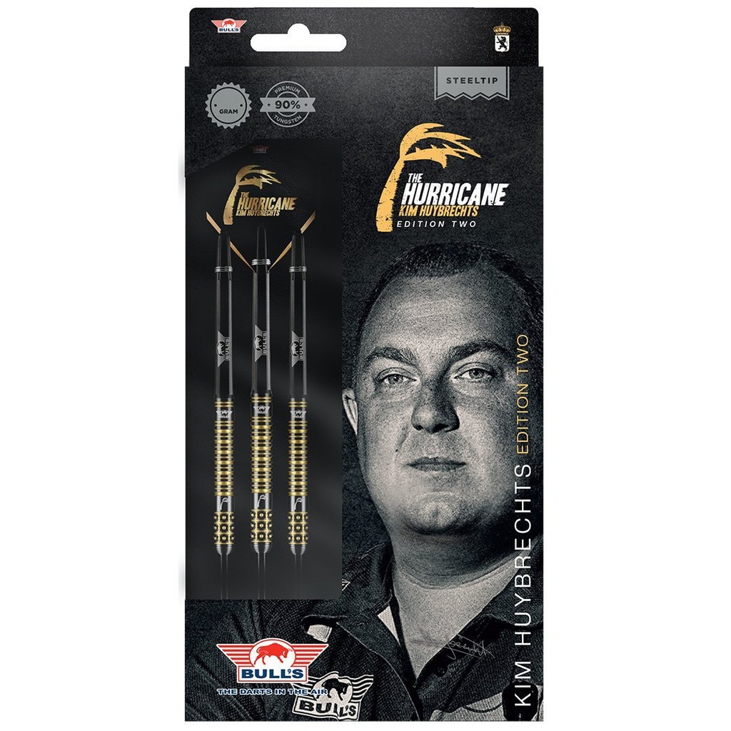Darts Bull's 90% Kim Huybrechts Black E2