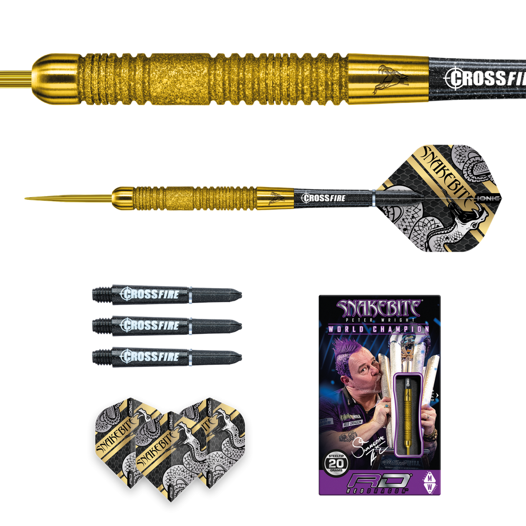Darts Red Dragon Peter Wright Euro 11 Gold PC20