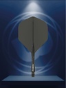 Dart Shaft+Veer Fusion Kort - zwart