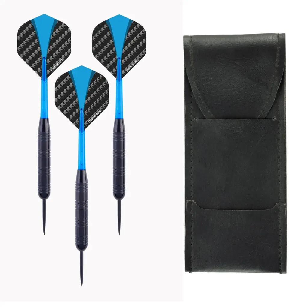 Darts Club Black Coated + zakje 23g