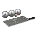 Petanqueballen Loisir Inox Floral