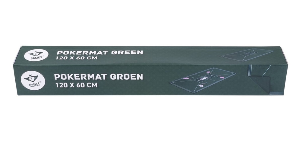 Pokermat Groen (118 x 59cm)