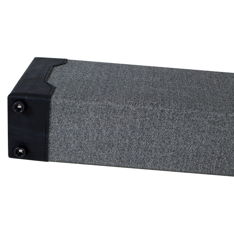 Koffer Navy grijs met slot 2/4