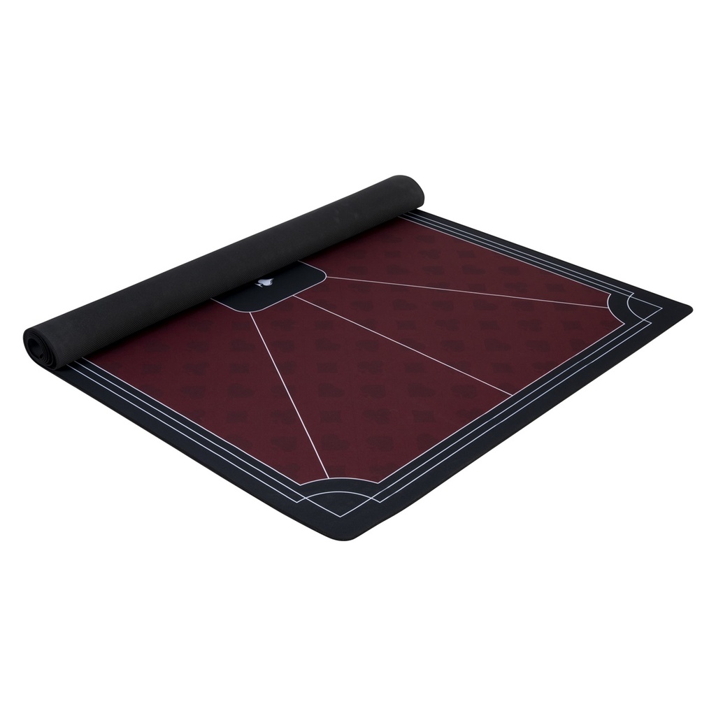 Pokermat rood (180 x 90cm)